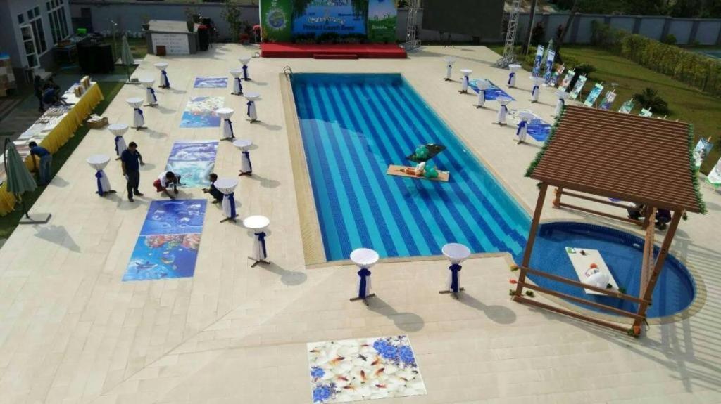 ミャンマー スポーツ ホテル ヤンゴン エクステリア 写真